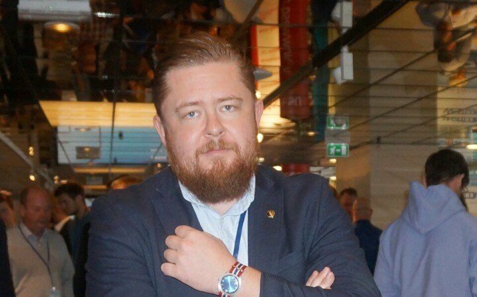 Jens Folland, seniorrådgiver for politikk, samfunnskontakt og kommunikasjon i Norsk Sjøoffisersforbund er godt fornøyd med tallene. Foto: Norsk Sjøoffisersforbund