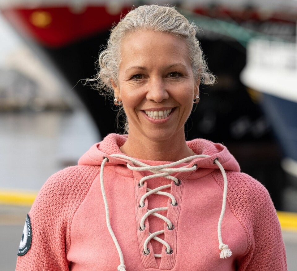 Administrerende direktør Hedda Felin i Hurtigruten Norge. Foto: Espen Mills / Hurtigruten Norge