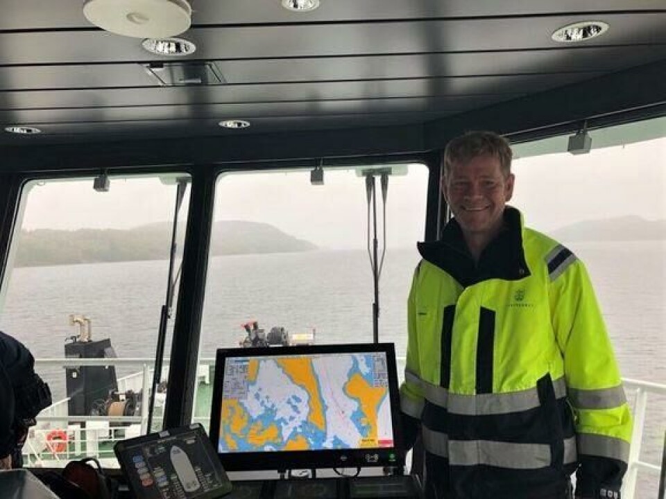 – I OV «Hekkingen» har vi bygd videre på erfaringene fra det miljøprisvinnende fartøyet OV «Ryvingen» – men oppgradert med det aller siste innen batteri- og miljøteknologi, forteller teknisk sjef i Kystverket Rederi, Kurt Ivar Gram Franck. Foto: Tove Strømmen/Kystverket