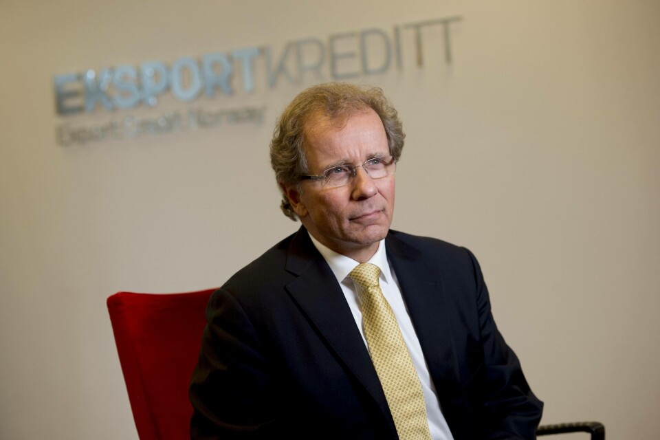 – Eksportkreditt er særlig bekymret for de helhetlige verdikjedene og økosystemene i norsk eksportrettet næringsliv, sier Otto Søberg, administrerende direktør i Eksportkreditt Norge. Foto: Eksportkreditt
