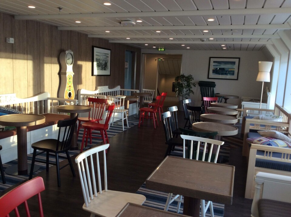 Interiør på Hurtigruten får kritikk