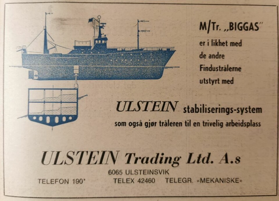 Den syvende hekktråler til Findus v/Hammerfest Industrifiske