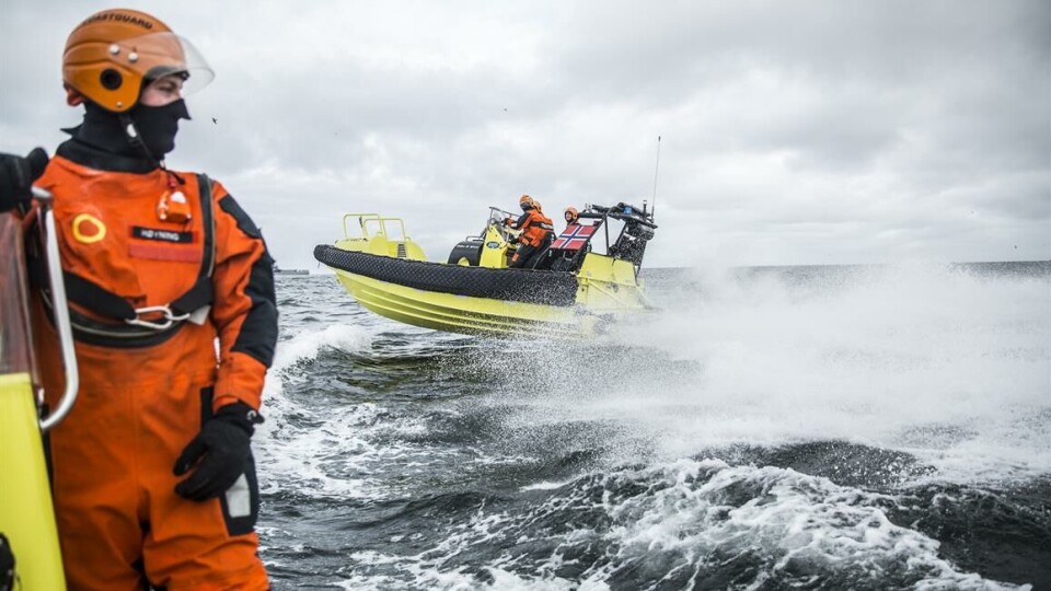 KV Svalbard på tokt og inspeksjon. Foto: Olav Standal Tangen