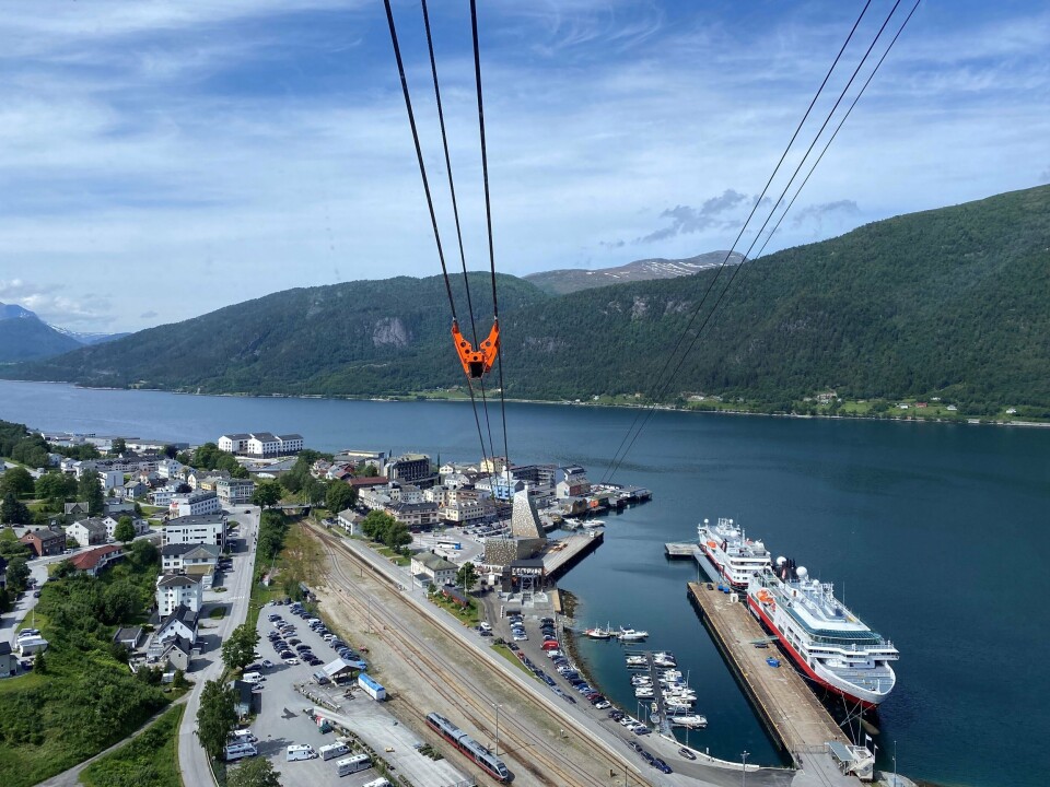 Molde og Romsdal havn IKS mottar den største støtten i denne omgang. Foto: Enova