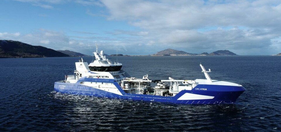«Orca Yka» er det er et av fartøyene som er designet av Skipskompetanse i Måløy.