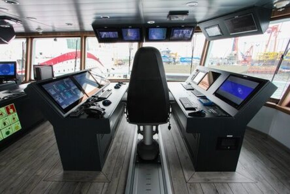 Gode arbeidsforhold på broen. Foto: Sefine Shipyard
Fra messen om bord. Foto: Sefine Shipyard