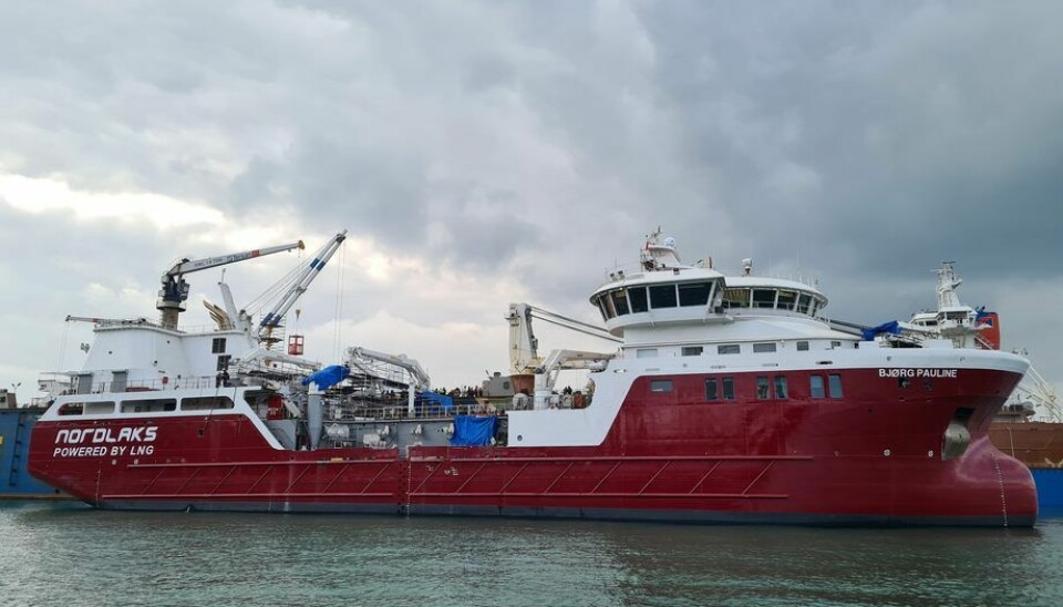«Bjørg Pauline» er bygget ved Tersan Shipyard for Nordlaks. Foto: Tersan Shipyard