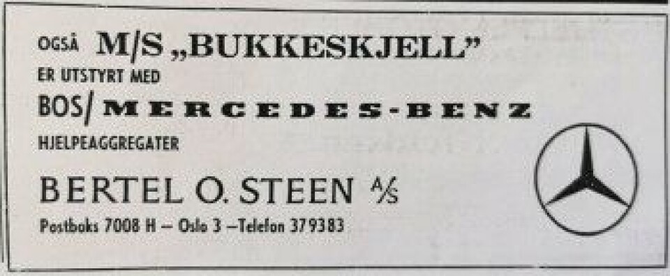 MS «Bukkeskjell»