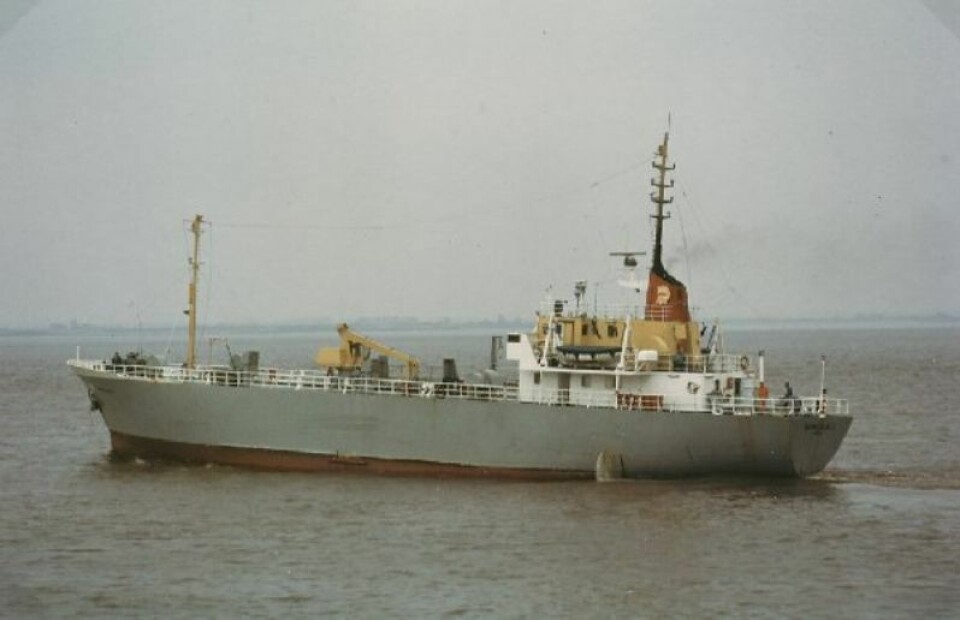 MS «Bukkeskjell» bygget for Fred Olsen Lines. Foto: Arne Gundersen