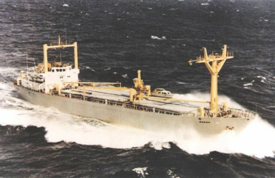 «Barok» var av typen “multi-purpose carriers”. Foto: Ukjent
