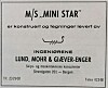 MS «Mini Star»