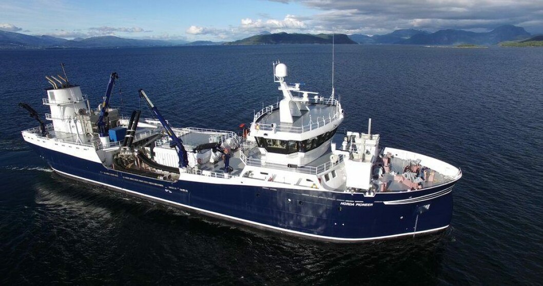 «Horda Pioneer» er levert fra Aas Mek til sine nye eiere i Hordalaks. Foto: Aas Mek «Horda Pioneer» er levert fra Aas Mek til sine nye eiere i Hordalaks. Foto: Aas Mek