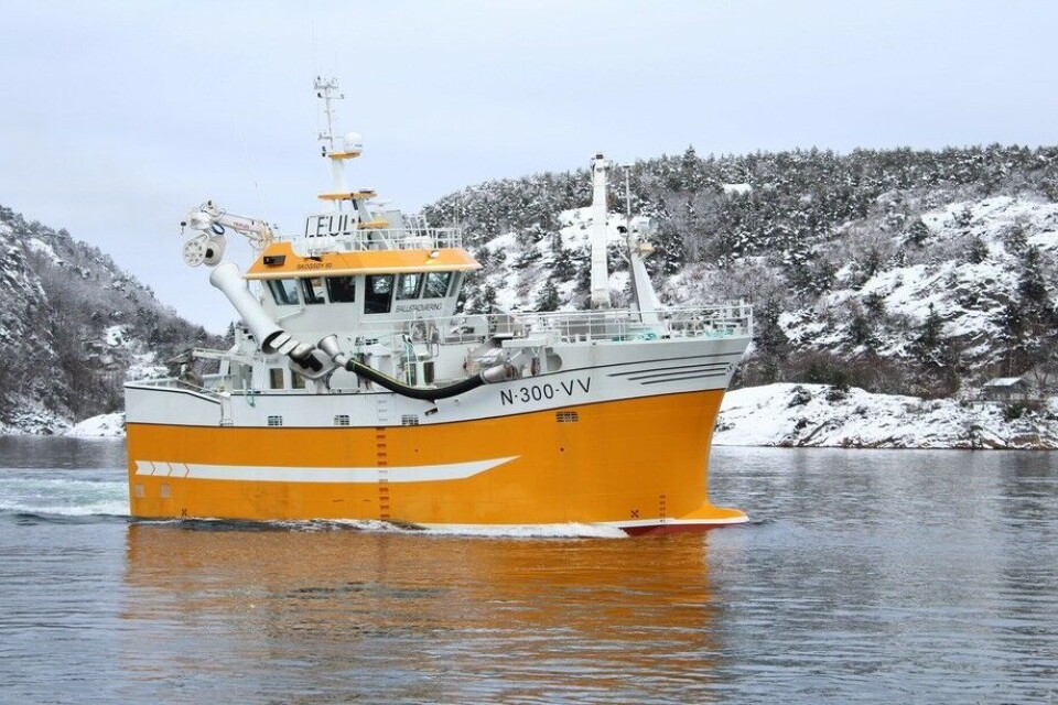 Båten har en kostnadsramme på cirka 40 millioner kroner og skal rigges for både not og snurrevad. Foto: Skogsøy Båt