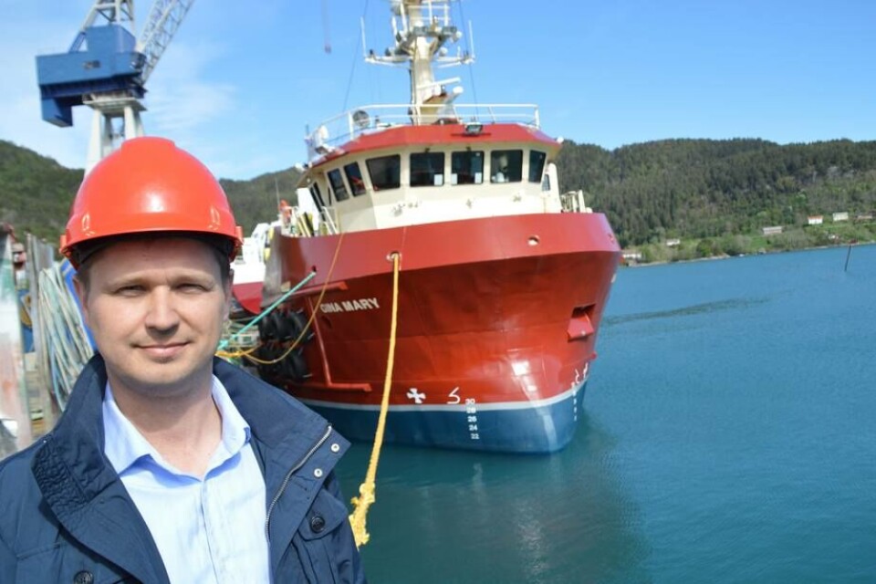 Havyard Leirvik brukte bare fem måneder på å bygge arbeidsbåten