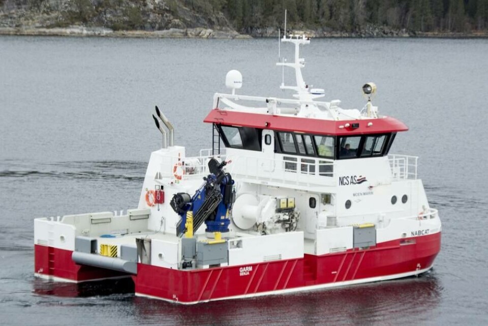 M/S 'Garm' er NCS sitt sjette fartøy fra Moen Marin.
