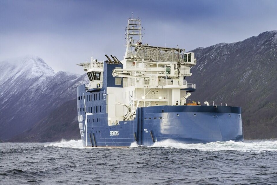 Bildet viser det karakteristiske X-Stern designet. Foto: Per Eide Studio