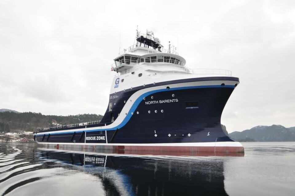 Etter en usikker periode i opplag ved byggeverftet evnet Gulf Offshore Norge å ta levering av nybygget i januar 2017