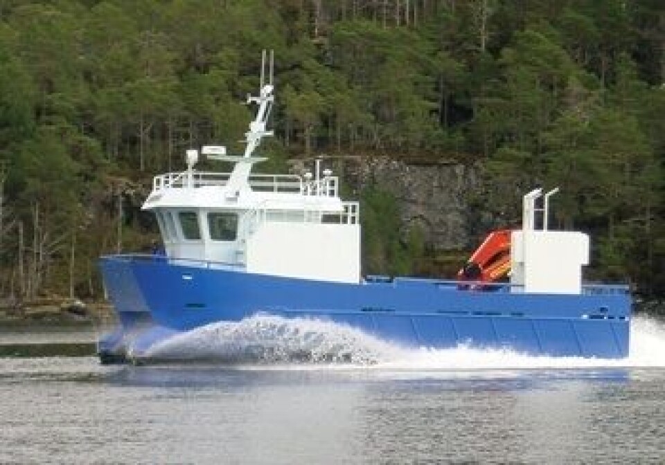 M/S SANDØYGUT - arbeidsbåt fra Sletta Verft