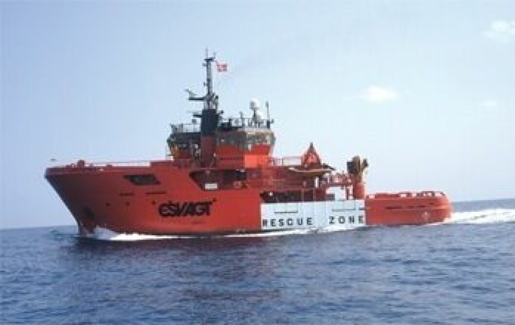 M/S «ESVAGT CARPATHIA» - standby/rescue skip fra Singapore til Danmark