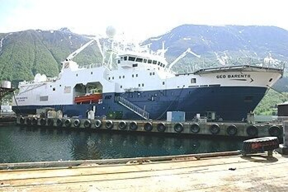 M/S «GEO BARENTS» – seismikk fartøy fra Solstrand
