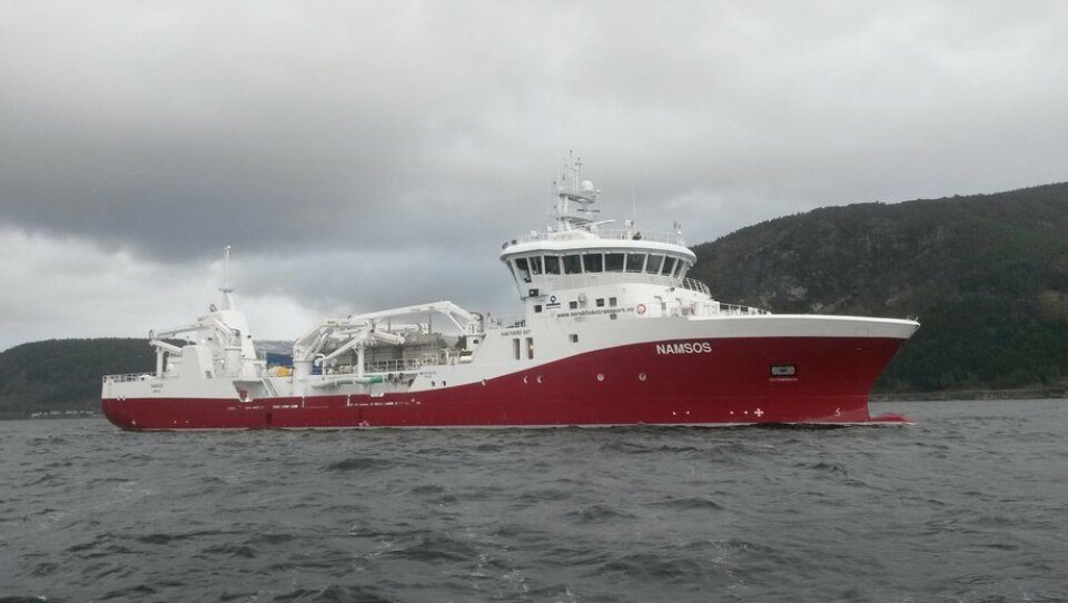 M/V “Namsos” is delivered to her Owners.
