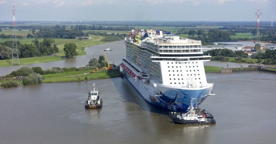 M/S Norwegian Escape. Foto: Meyer Werft
