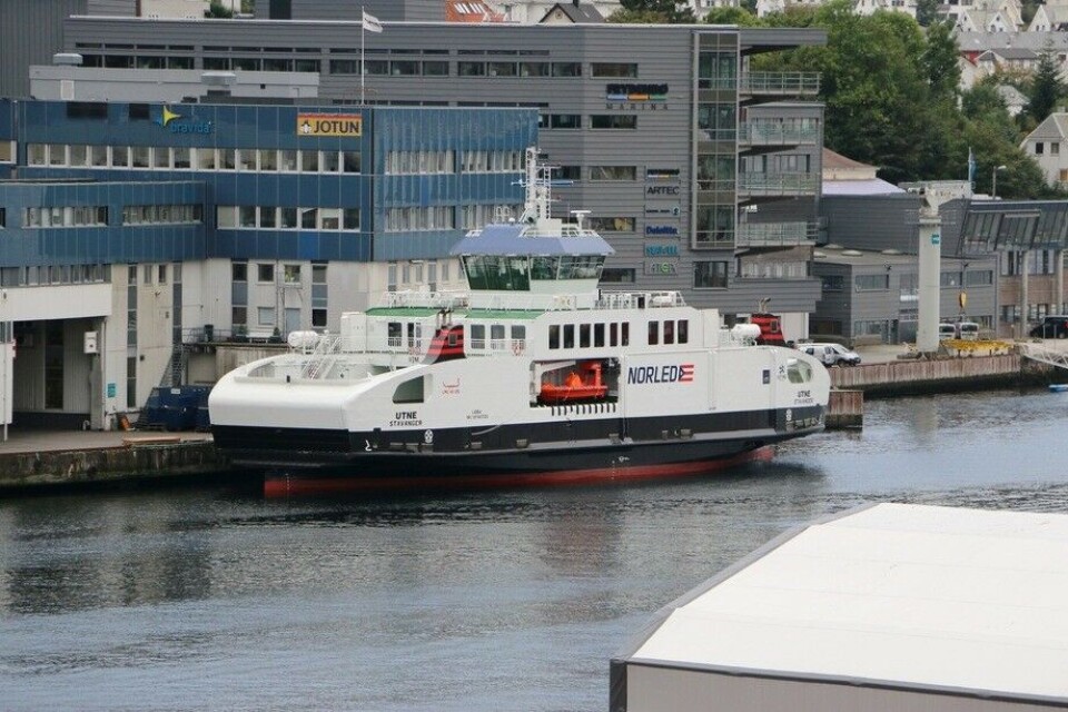 M/S Utne Foto: Fredrik Strønen