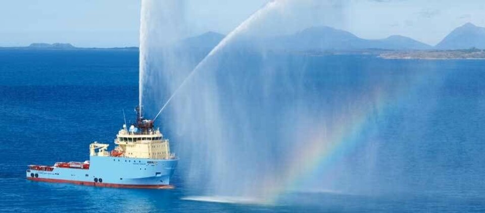 Maersk Tender, et av Maersk Supply Services' skip. Illustrasjonsfoto: Harald Valderhaug.