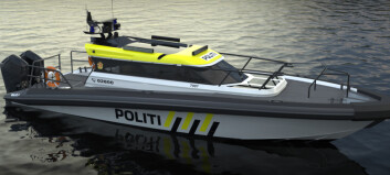 Fem nye politibåter skal bygges i Sverige