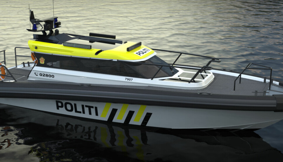 Det svenske verftet Marell Boats skal levere fem nye politibåter til Norge