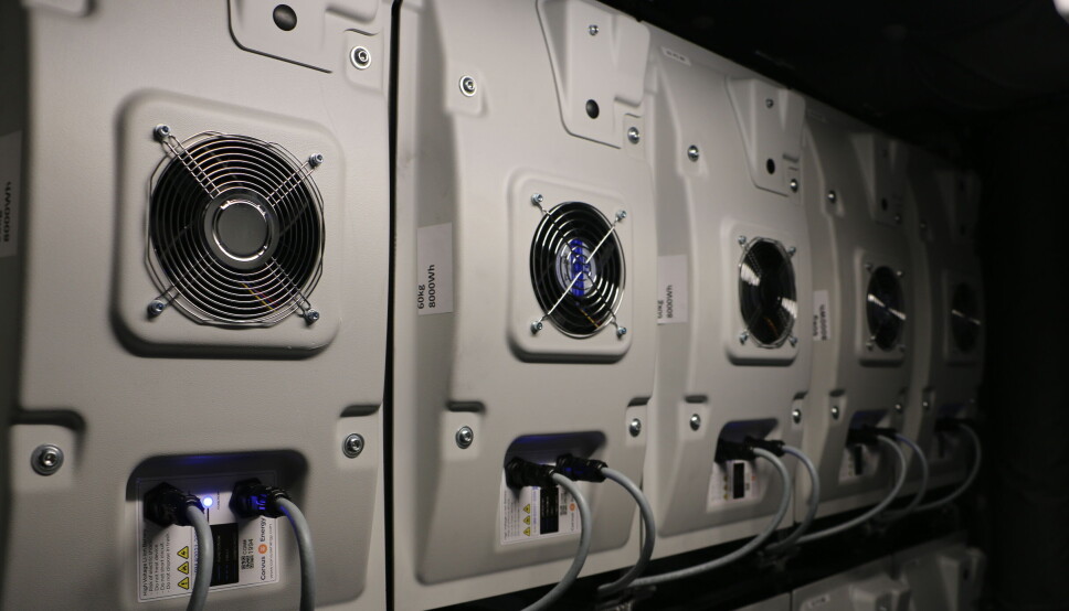 Batteripakken er på 2x 396 kWh.