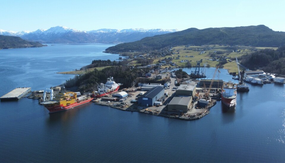 De ansatte på Halsnøy Dokk fikk utbetalt en halv månedslønn ekstra som følge av godt resultat i bedriften.