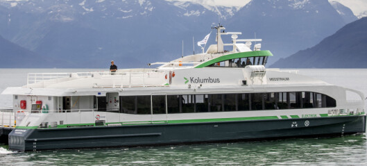 Verdas første heilelektriske hurtigbåt klar for rutetrafikk