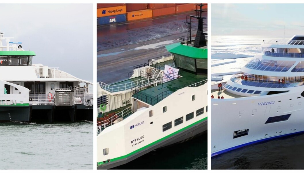 MS «Medstraum», MF «Ryfylke» og MS «Viking Polaris» er de tre nominerte til årets Ship of The Year