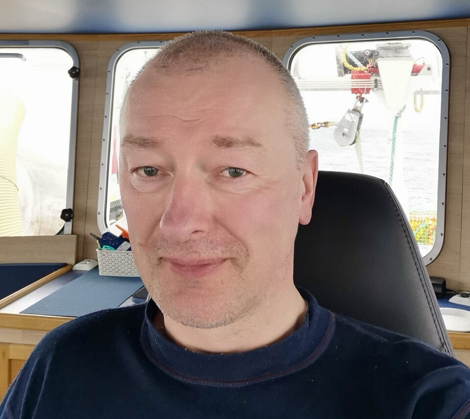 SOLGTE BÅTEN: Stig Meyer måtte kaste inn handkledet da de store båtene tok fisken.