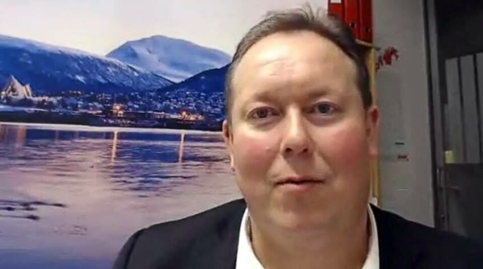 - Et uttrykk for en visjon, sier Aps Jarle Heitmann om havbruksbeslutningen i Tromsø. Foto: Kyst.no