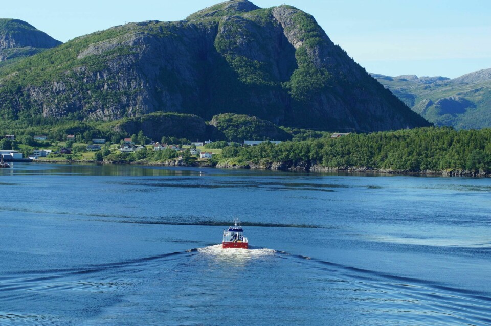 'Karina' på vei til NRS FinnmarkFoto: Folla Maritime Service