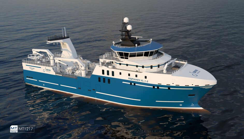Marin Teknikk har utvikla og levert design- og engineering til eit nytt og banebrytande kombi fiskefartøy for tråling og krabbefangst.