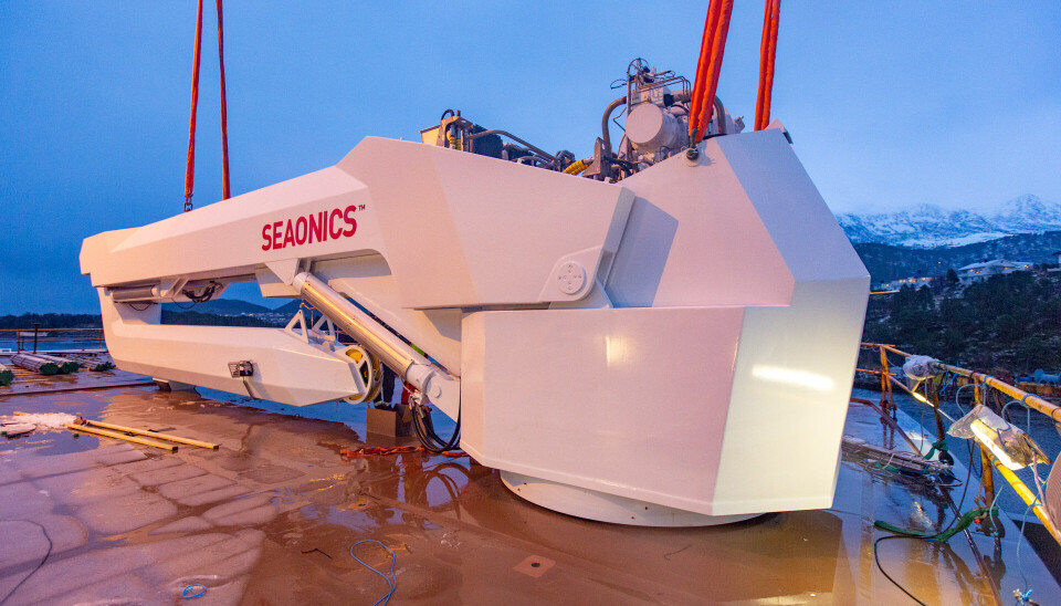 LØFT: SEAONICS med et betydelig løft i 2021. LØFT: SEAONICS med et betydelig løft i 2021.