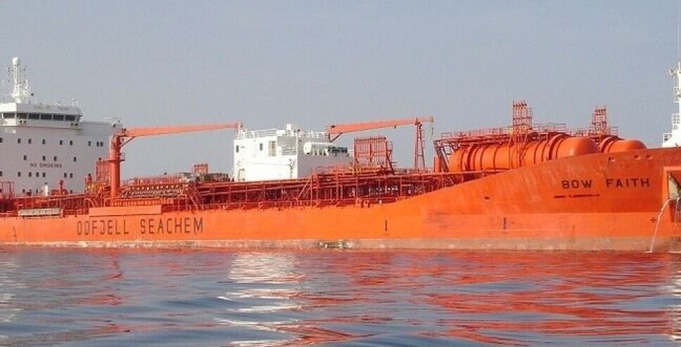 «Bow Faith» var den første vinneren av Ship of The Year. Hun seiler fortsatt under samme navn