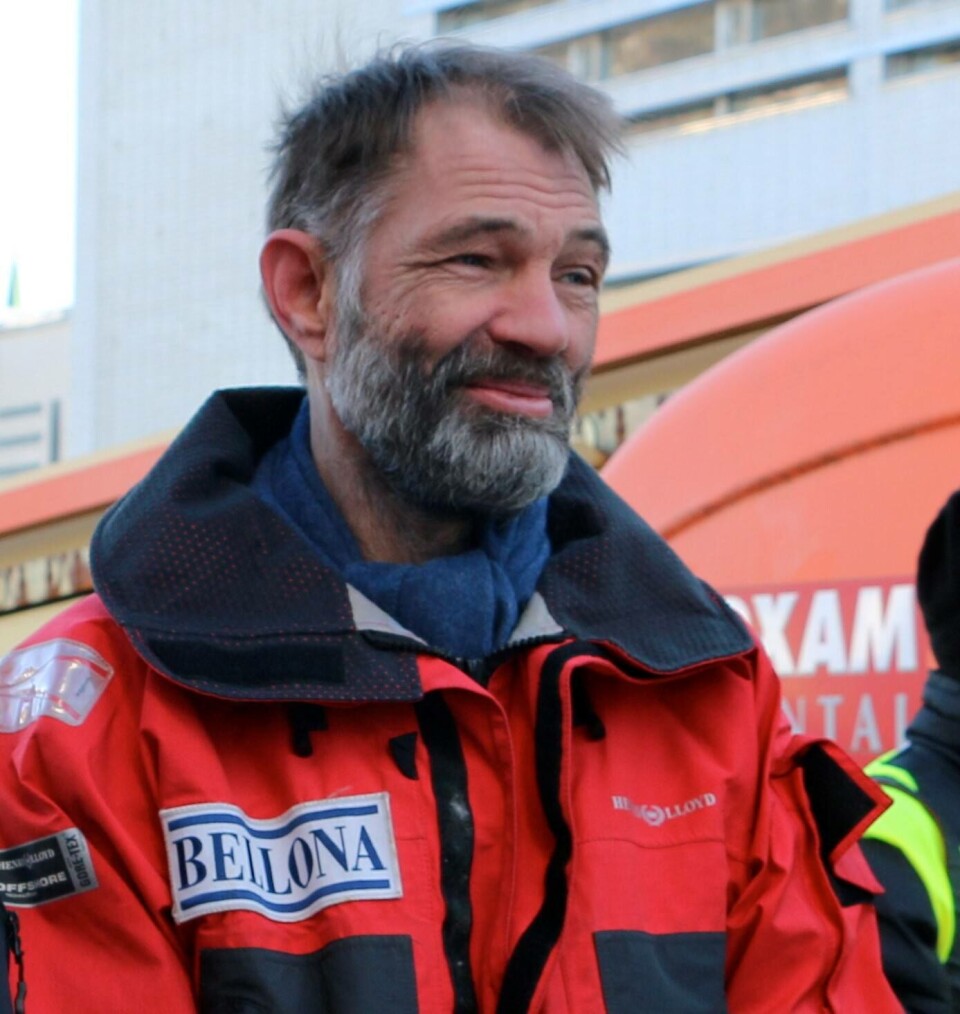 Fagansvarlig shipping og Arktis i Bellona, Sigurd Enge. Arkivfoto: Helge Martin Markussen