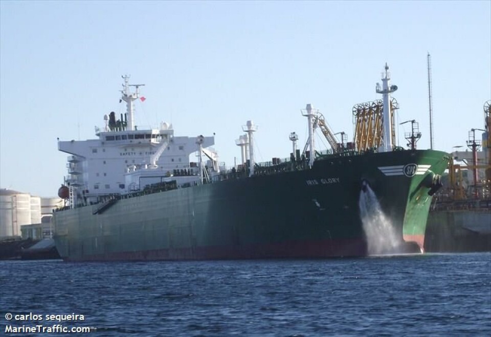 'Iris Glory' er en del av Avance-flåten: Foto: MarineTraffic.com