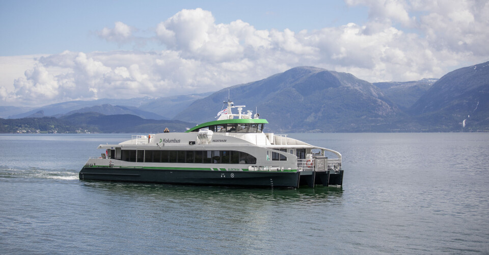 Medstraum, fartøyet i TrAM-prosjektet. Prøvetur på Fjellstrand.