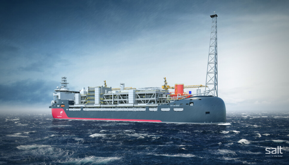 Salt designer Bay du Nord FPSO skipet