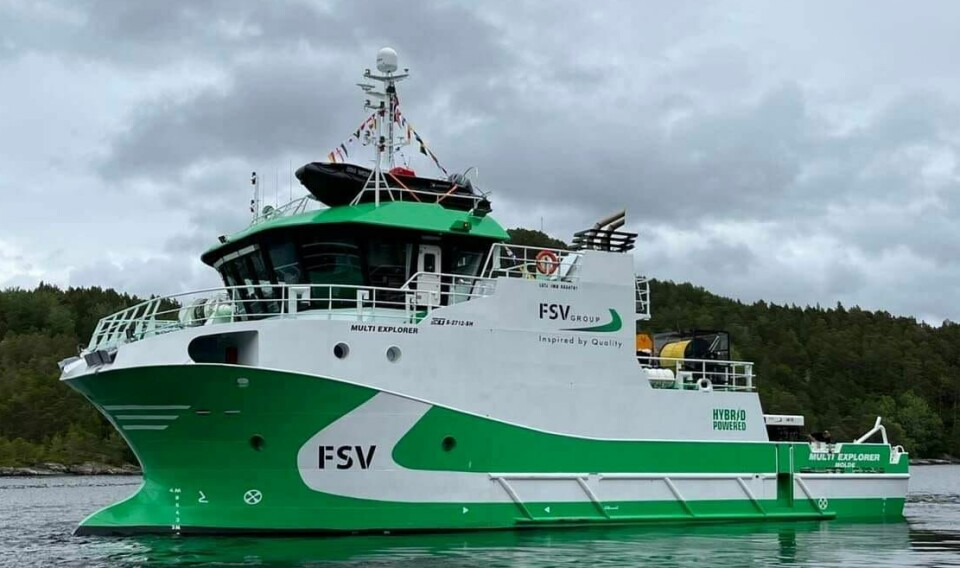 MS «Multi Explorer» ble bygget ved Sletta Verft for FSV Group