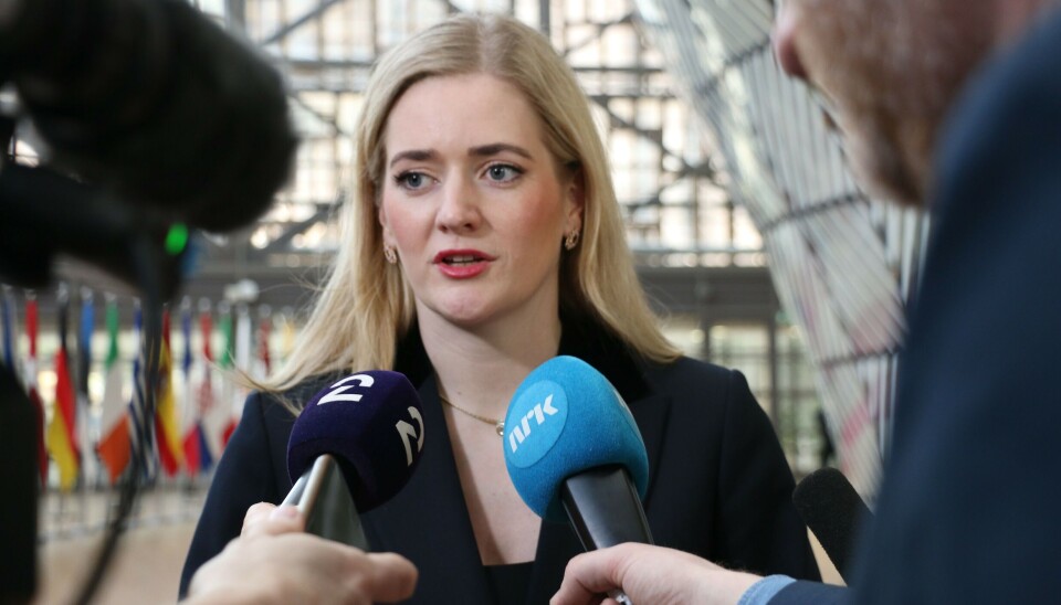 Justis- og beredskapsminister Emilie Enger Meh (SP)