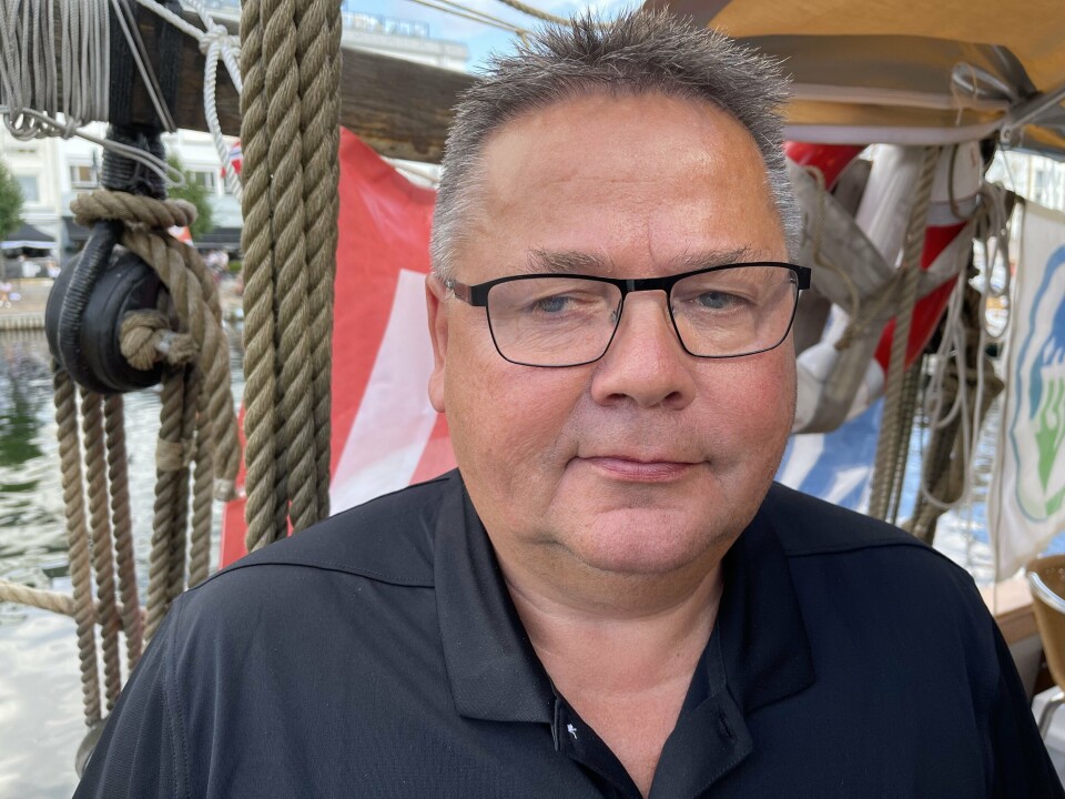 - En av de største dagene i forbundets historie sier Johnny Hansen. Foto: Sigbjørn Larsen.