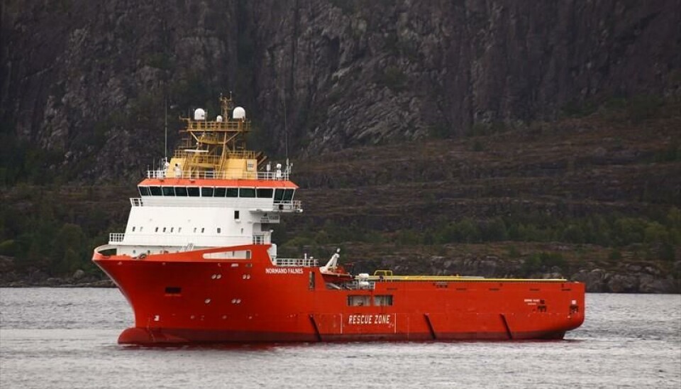 Offshoreforsyningsskipet «Normand Falnes».