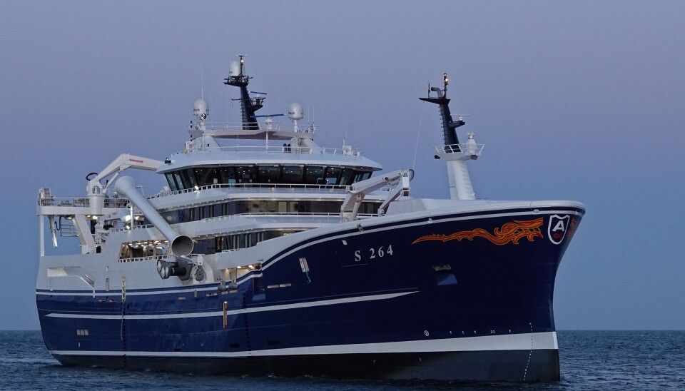 MS «Astrid» ble levert til Astrid Fiskeri AS i august.
