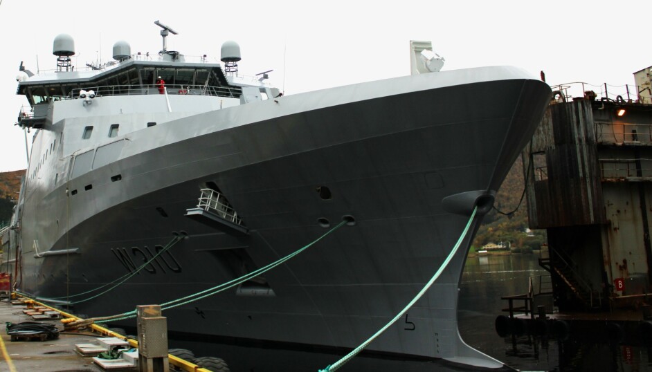 16. november skal KV «Jan Mayen» døpes.